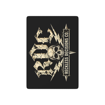 Reckless Decisions Co. Skull Poker Playing Cards