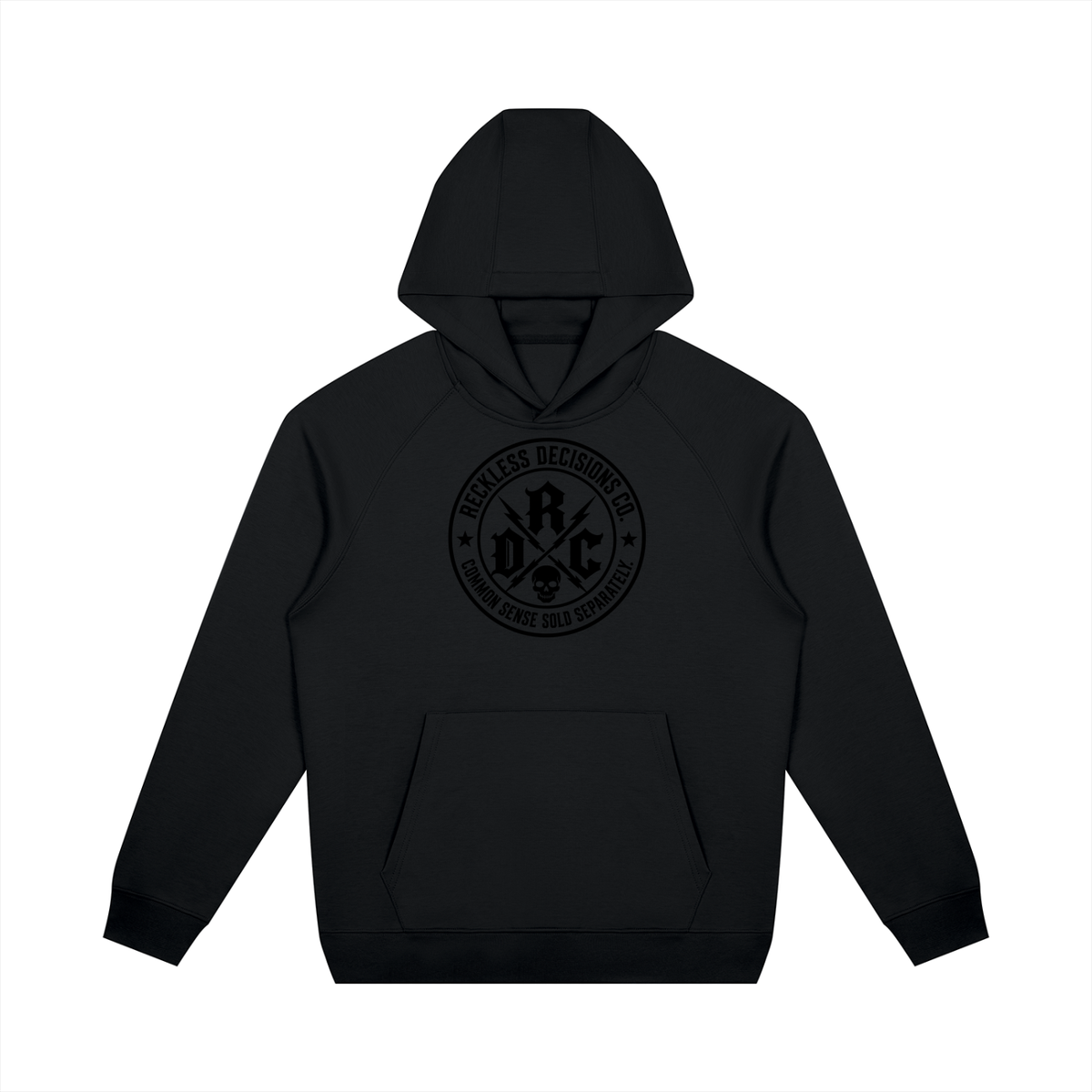 Unisex Oversized Raglan Pullover Hoodie